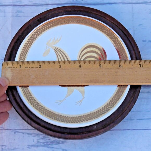 MCM Cheese Charcuterie Serving Board With 7" Glass Dome - Picture 8 of 12